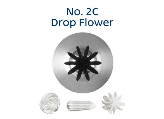 No. 2C Drop Flower Icing Tip