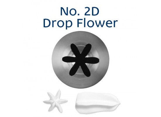 No. 2D Drop Flower Piping Tip