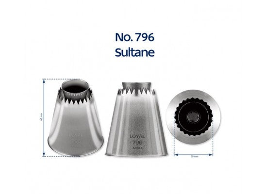 No.796 Sultane X-Large Piping Tip