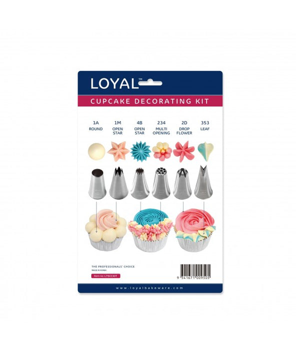 Loyal Cupcake Kit - 8 piece set