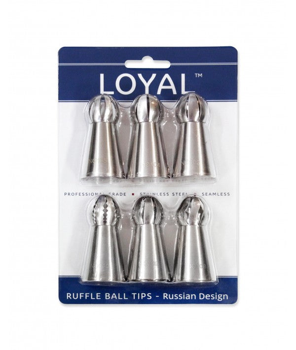 Loyal Russian Ruffle Ball Set — Party Mix - Perth Party & Cake Supplies