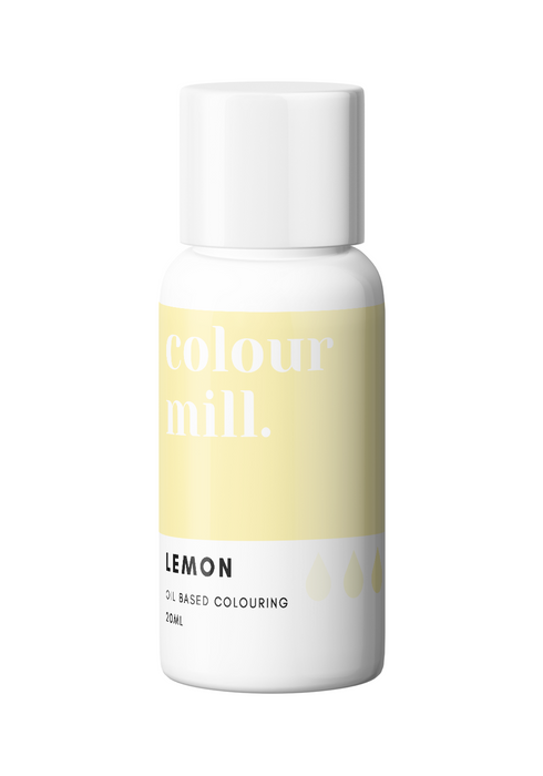 Colour Mill Oil Based Colouring 20ml Lemon