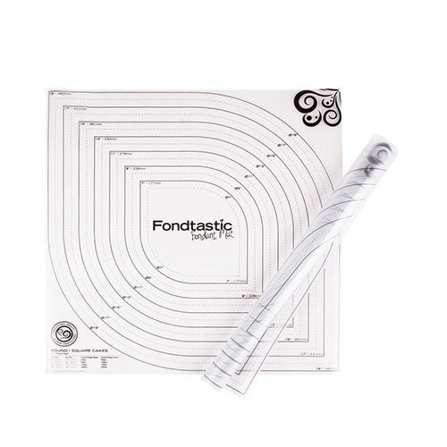 Fondtastic Fondant Mat Set 2PC - Small