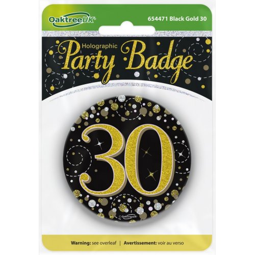 Badge Sparkling Fizz #30 Black/Gold