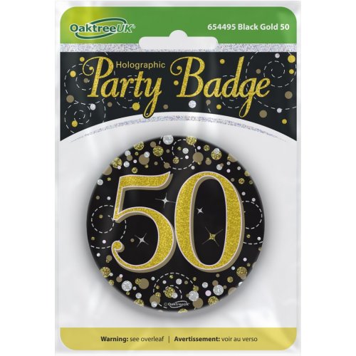 Badge Sparkling Fizz #50 Black/Gold