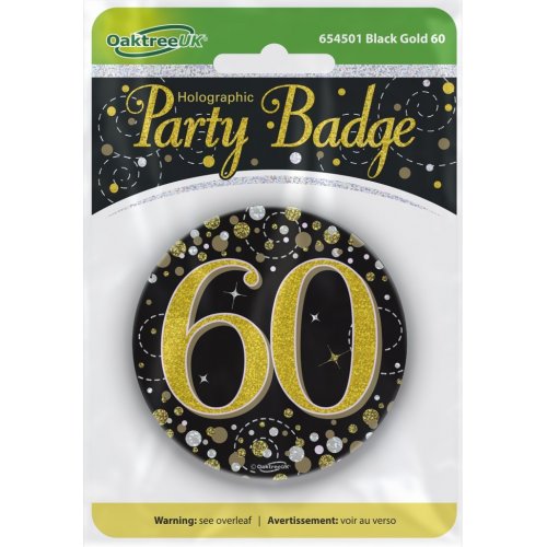 Badge Sparkling Fizz #60 Black/Gold