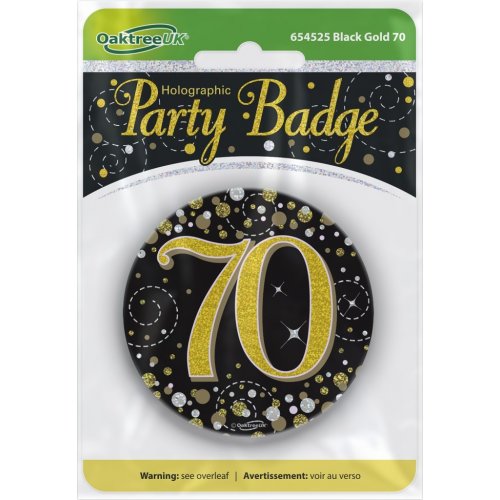Badge Sparkling Fizz #70 Black/Gold