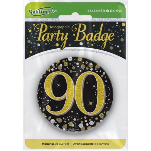Badge Sparkling Fizz #90 Black/Gold