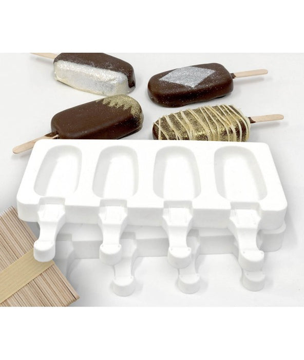 Popsicle Silicone Mould Set + 50 sticks