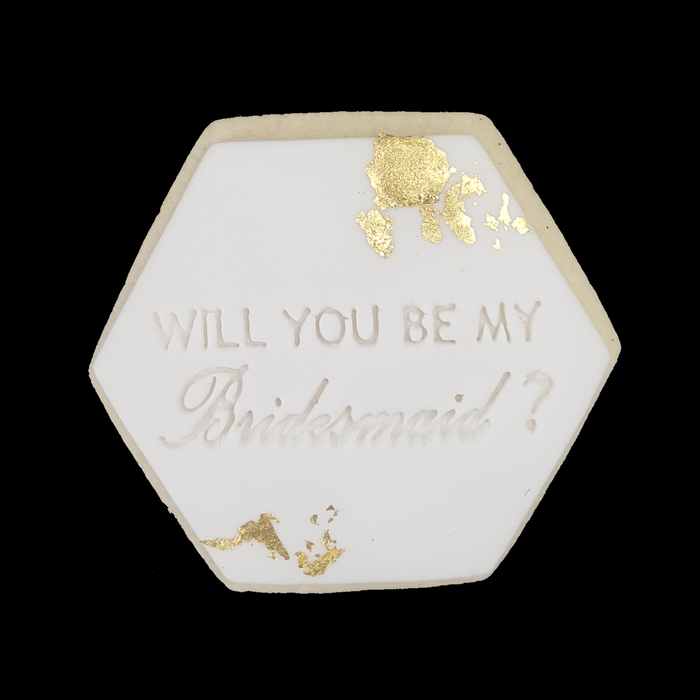 Will You Be My Bridesmaid? Embosser 60mm