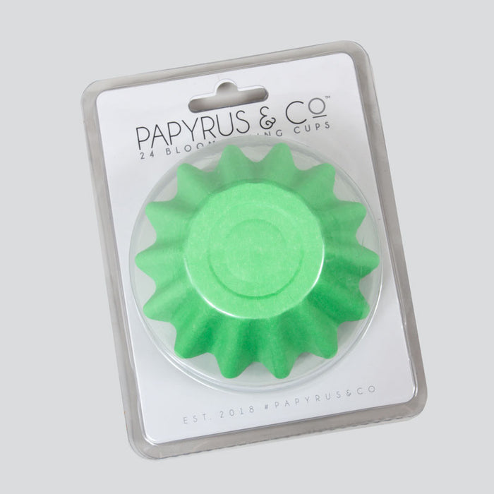 PASTEL GREEN Bloom Baking Cups (24 pack)