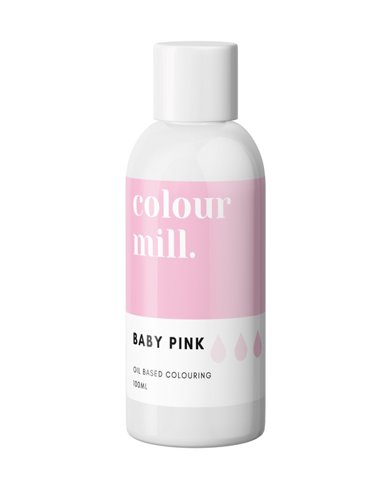 Colour Mill Oil Based Colouring 100ml Baby Pink