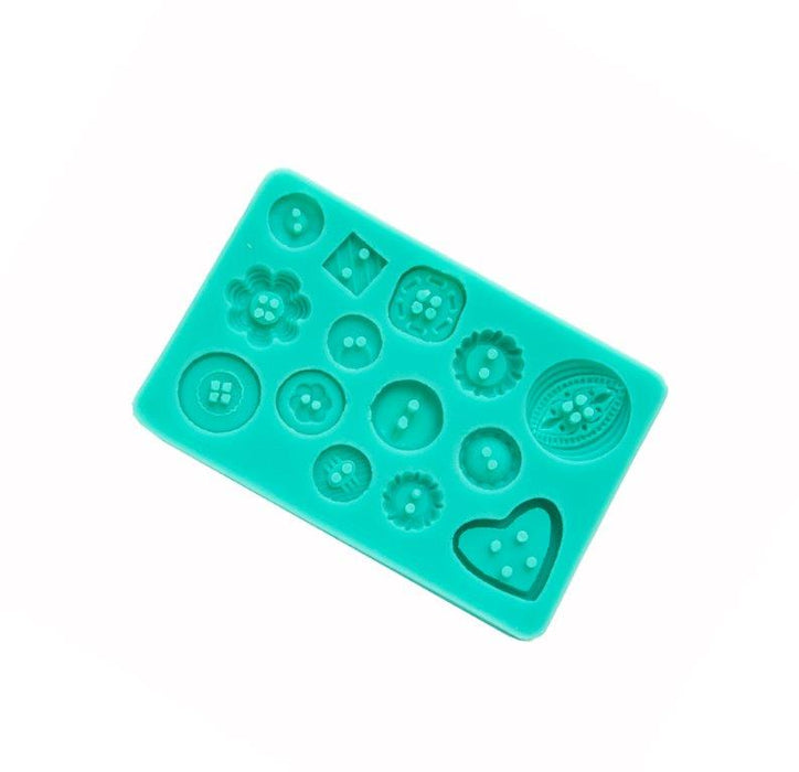 Buttons Silicone Mould