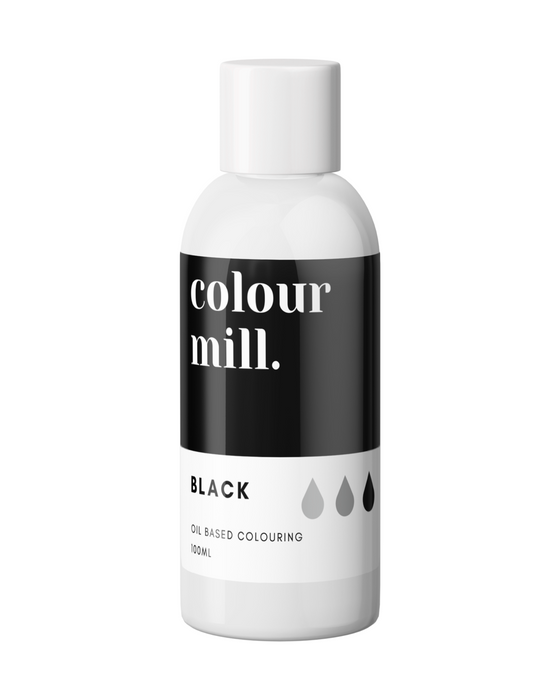 Colour Mill Oil Based Colouring 100ml Black