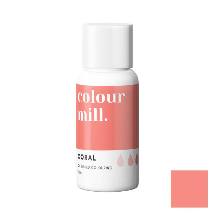 Colour Mill Oil Based Colouring 20ml Coral