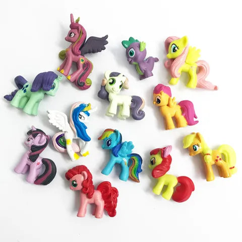 My Little Pony Plastic Figurines 12pc