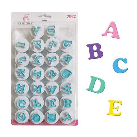 Mini Uppercase Alphabet Plunger Cutters
