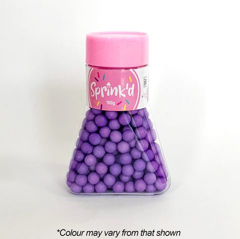 Sugar Balls Purple 8mm | 100g | SPRINK'D