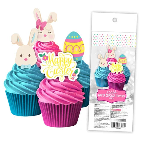 Easter Wafer Toppers 16pc