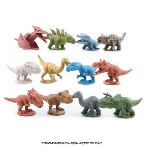 Dinosaur Plastic Figurines 12pc set