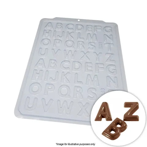 BWB Alphabet Plastic Mould 1pc