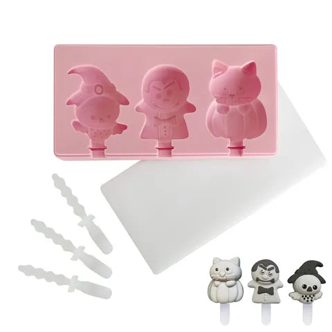 Halloween Popsicle Silicone Mould Set