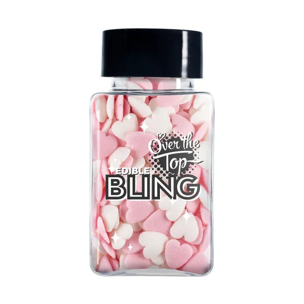 OTT BLING - Love Hearts White & Pink 55g