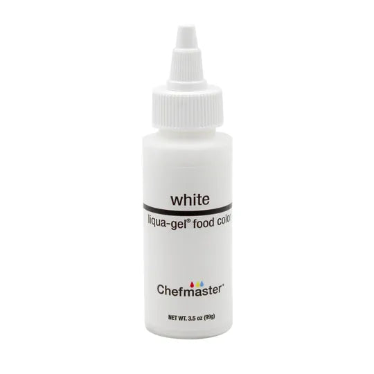 Chefmaster Liqua-Gel Bright White 3.5oz (99g)