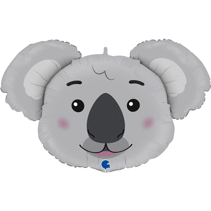 Koala Head Supershape Foil Balloon