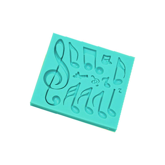 Music Notes Silicone Mould