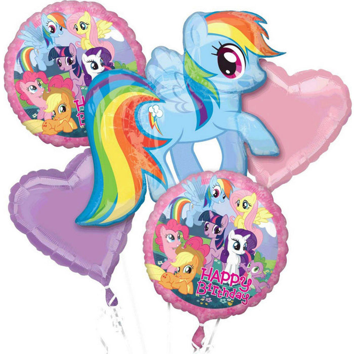 My Little Pony Foil Balloon Bouquet