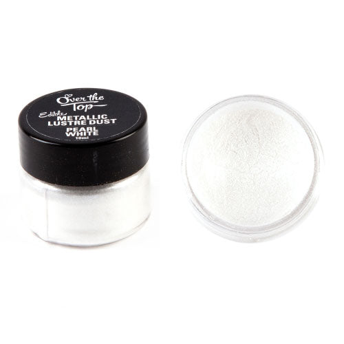 Over The Top Pearl White Lustre Dust 10ml
