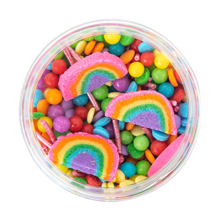 Over The Rainbow Sprinkles (80g) - by Sprinks