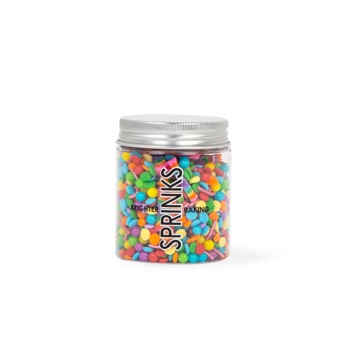 Over The Rainbow Sprinkles (80g) - by Sprinks
