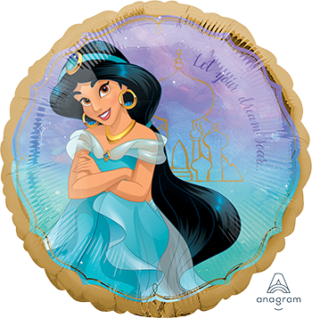18inch Foil Balloon - Princess Jasmine