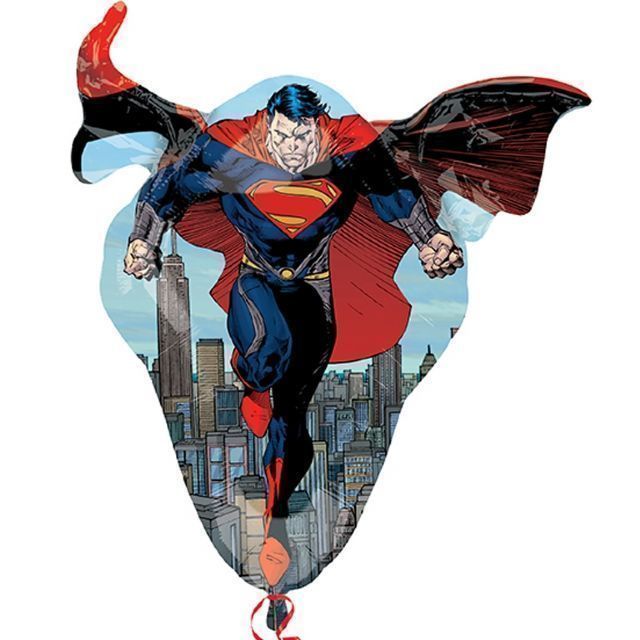 Superman Man of Steel Supershape Foil Balloon