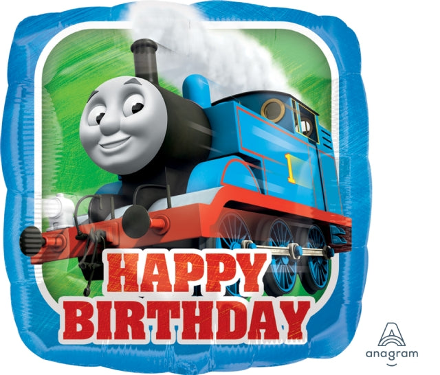 18inch Foil Balloon - Thomas The Tank Engline Happy Birthday