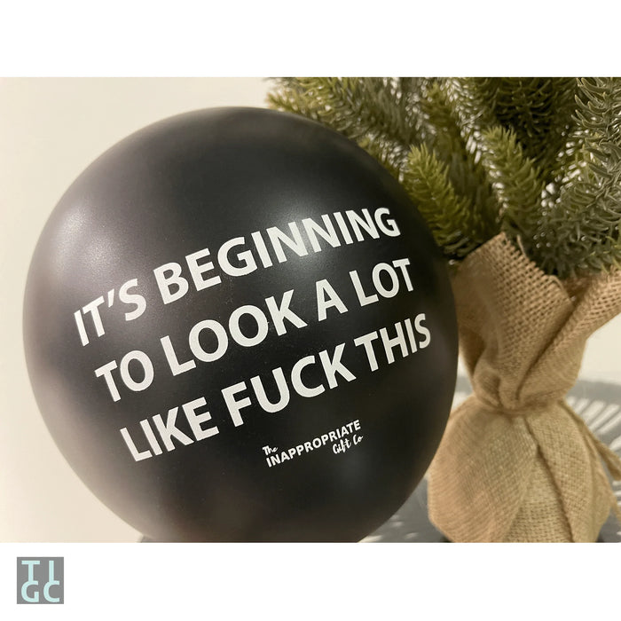 Inappropriate Christmas/Festive Latex Balloons