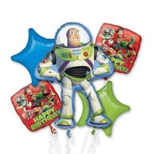 Toy Story Buzz Foil Balloon Bouquet